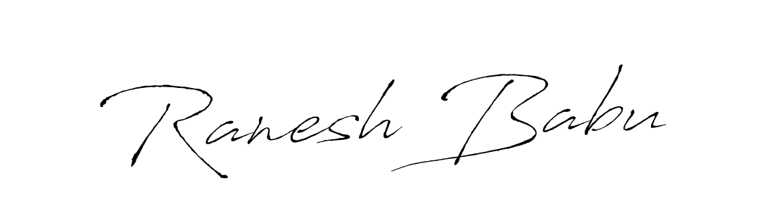 It looks lik you need a new signature style for name Ranesh Babu. Design unique handwritten (Antro_Vectra) signature with our free signature maker in just a few clicks. Ranesh Babu signature style 6 images and pictures png