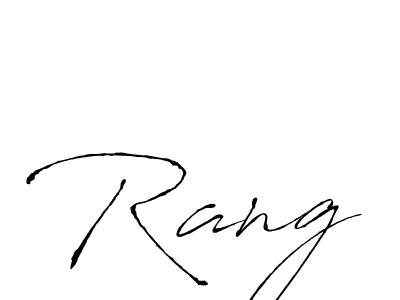 Also You can easily find your signature by using the search form. We will create Rang name handwritten signature images for you free of cost using Antro_Vectra sign style. Rang signature style 6 images and pictures png