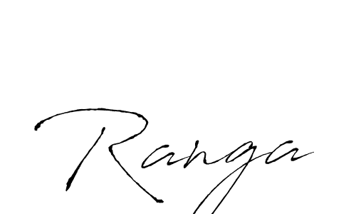 Make a beautiful signature design for name Ranga. With this signature (Antro_Vectra) style, you can create a handwritten signature for free. Ranga signature style 6 images and pictures png