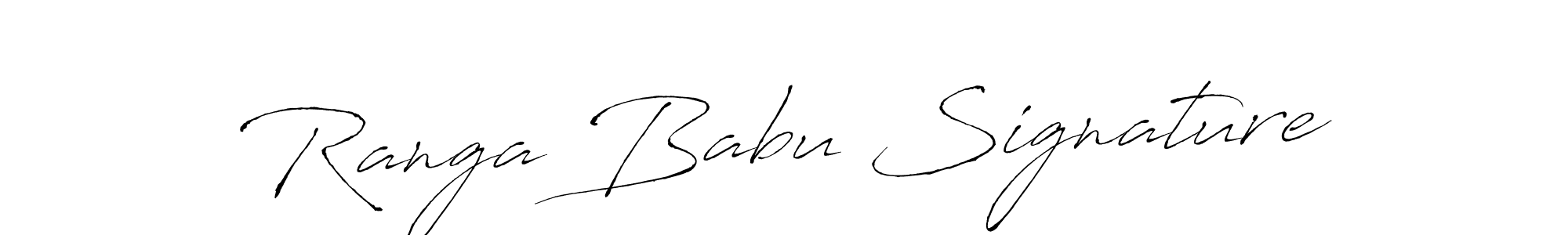 How to Draw Ranga Babu Signature signature style? Antro_Vectra is a latest design signature styles for name Ranga Babu Signature. Ranga Babu Signature signature style 6 images and pictures png