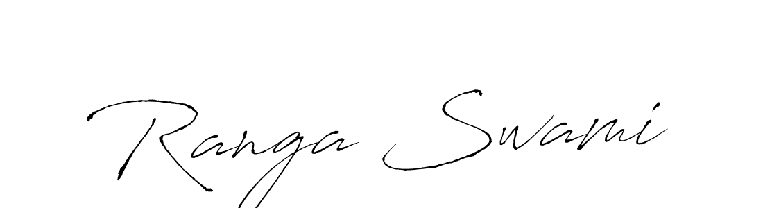 Create a beautiful signature design for name Ranga Swami. With this signature (Antro_Vectra) fonts, you can make a handwritten signature for free. Ranga Swami signature style 6 images and pictures png