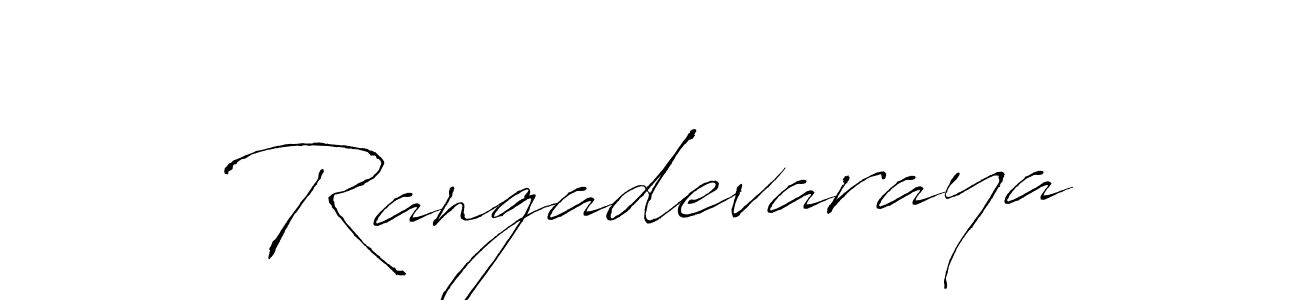 How to make Rangadevaraya name signature. Use Antro_Vectra style for creating short signs online. This is the latest handwritten sign. Rangadevaraya signature style 6 images and pictures png