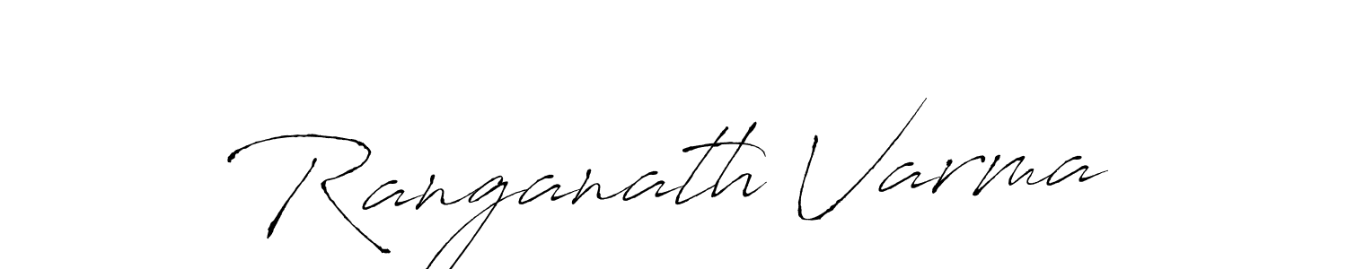 Ranganath Varma stylish signature style. Best Handwritten Sign (Antro_Vectra) for my name. Handwritten Signature Collection Ideas for my name Ranganath Varma. Ranganath Varma signature style 6 images and pictures png