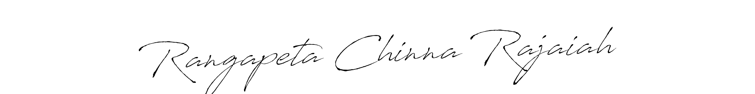 Design your own signature with our free online signature maker. With this signature software, you can create a handwritten (Antro_Vectra) signature for name Rangapeta Chinna Rajaiah. Rangapeta Chinna Rajaiah signature style 6 images and pictures png