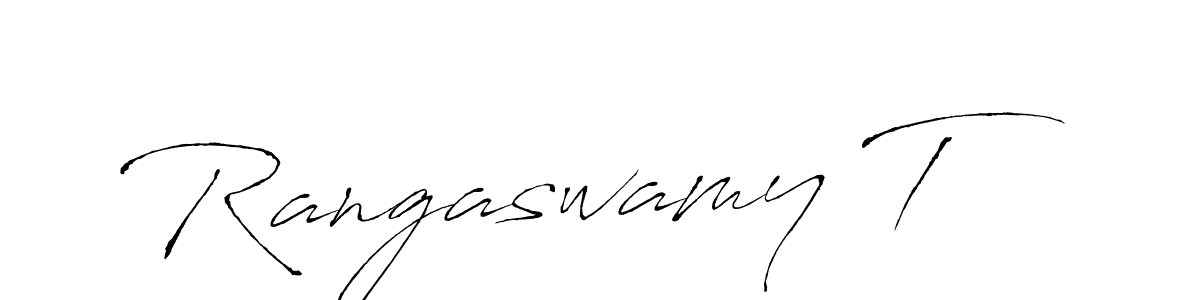 How to Draw Rangaswamy T signature style? Antro_Vectra is a latest design signature styles for name Rangaswamy T. Rangaswamy T signature style 6 images and pictures png