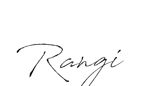 You should practise on your own different ways (Antro_Vectra) to write your name (Rangi) in signature. don't let someone else do it for you. Rangi signature style 6 images and pictures png