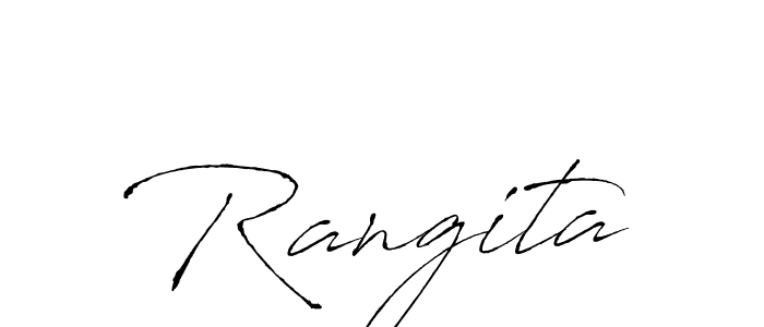 if you are searching for the best signature style for your name Rangita. so please give up your signature search. here we have designed multiple signature styles  using Antro_Vectra. Rangita signature style 6 images and pictures png