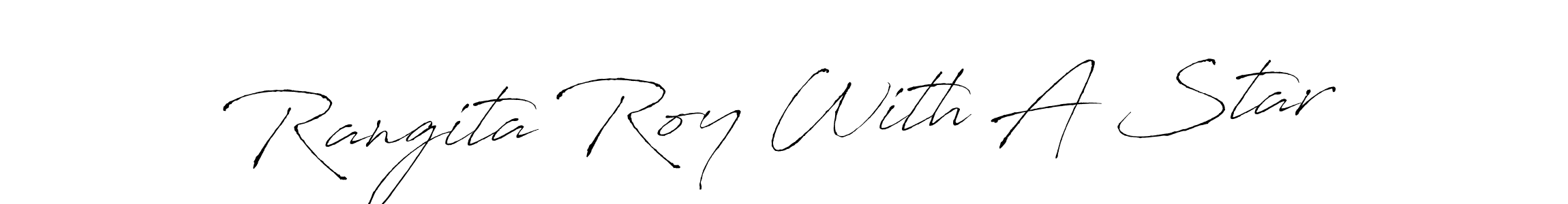 Make a beautiful signature design for name Rangita Roy With A Star. Use this online signature maker to create a handwritten signature for free. Rangita Roy With A Star signature style 6 images and pictures png