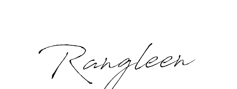 Antro_Vectra is a professional signature style that is perfect for those who want to add a touch of class to their signature. It is also a great choice for those who want to make their signature more unique. Get Rangleen name to fancy signature for free. Rangleen signature style 6 images and pictures png