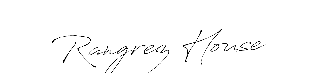 How to Draw Rangrez House signature style? Antro_Vectra is a latest design signature styles for name Rangrez House. Rangrez House signature style 6 images and pictures png
