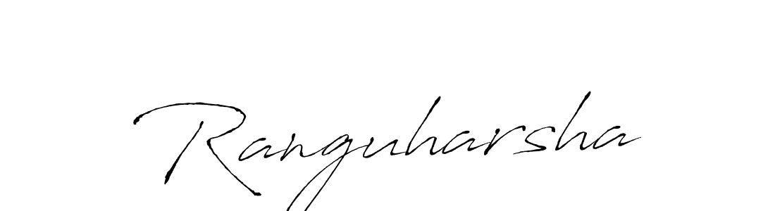 How to Draw Ranguharsha signature style? Antro_Vectra is a latest design signature styles for name Ranguharsha. Ranguharsha signature style 6 images and pictures png