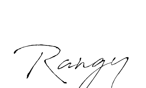 Best and Professional Signature Style for Rangy. Antro_Vectra Best Signature Style Collection. Rangy signature style 6 images and pictures png