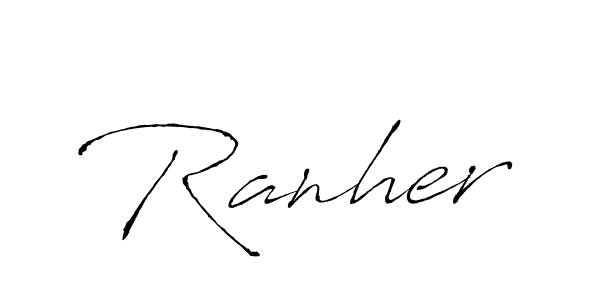 Make a beautiful signature design for name Ranher. Use this online signature maker to create a handwritten signature for free. Ranher signature style 6 images and pictures png