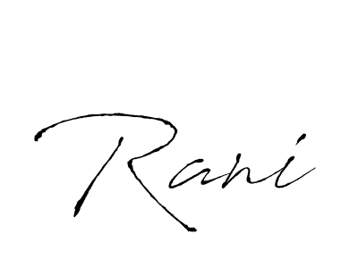 Make a short Rani signature style. Manage your documents anywhere anytime using Antro_Vectra. Create and add eSignatures, submit forms, share and send files easily. Rani signature style 6 images and pictures png