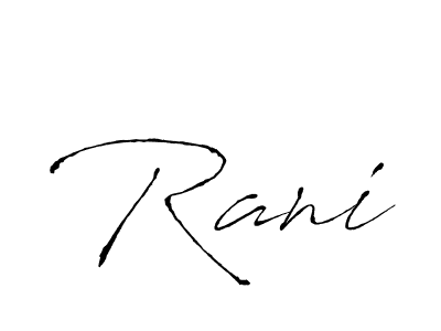 The best way (Antro_Vectra) to make a short signature is to pick only two or three words in your name. The name Rani include a total of six letters. For converting this name. Rani signature style 6 images and pictures png