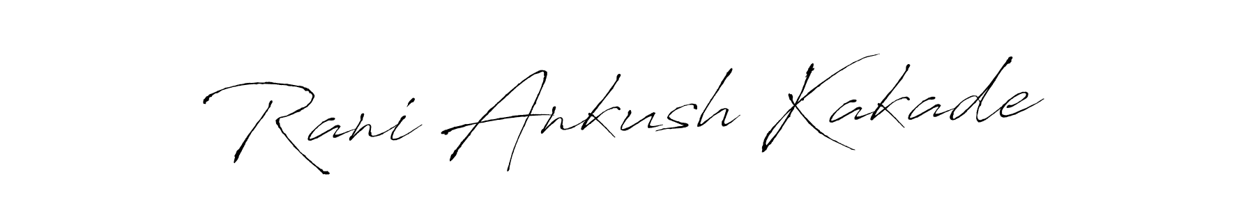 Use a signature maker to create a handwritten signature online. With this signature software, you can design (Antro_Vectra) your own signature for name Rani Ankush Kakade. Rani Ankush Kakade signature style 6 images and pictures png