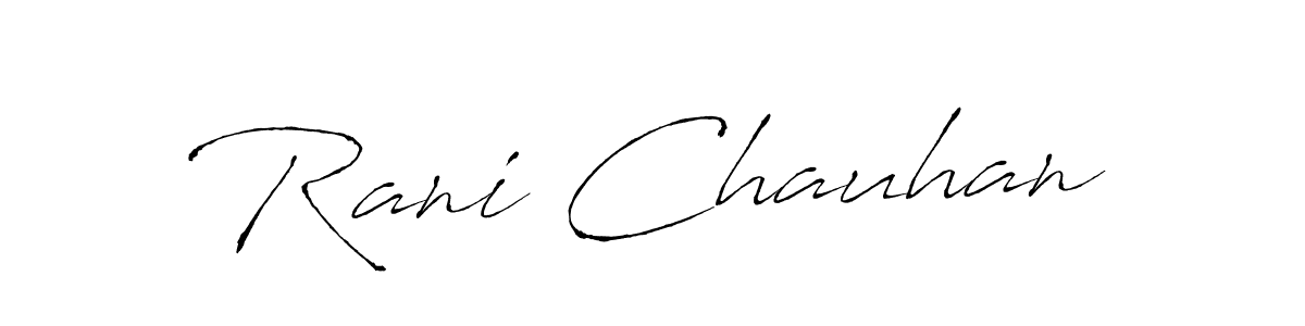 The best way (Antro_Vectra) to make a short signature is to pick only two or three words in your name. The name Rani Chauhan include a total of six letters. For converting this name. Rani Chauhan signature style 6 images and pictures png