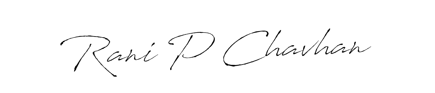 Also You can easily find your signature by using the search form. We will create Rani P Chavhan name handwritten signature images for you free of cost using Antro_Vectra sign style. Rani P Chavhan signature style 6 images and pictures png