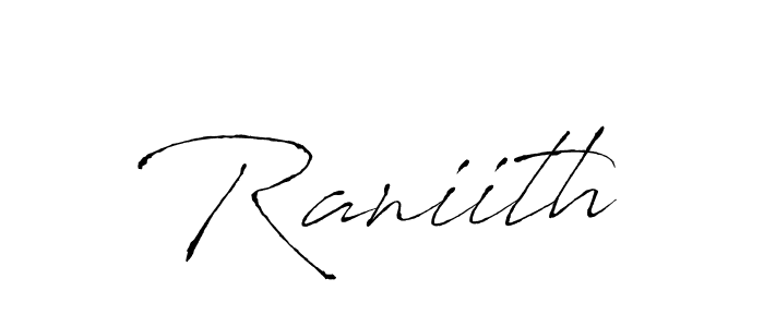 Antro_Vectra is a professional signature style that is perfect for those who want to add a touch of class to their signature. It is also a great choice for those who want to make their signature more unique. Get Raniith name to fancy signature for free. Raniith signature style 6 images and pictures png