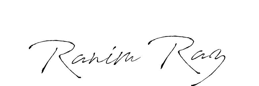 Create a beautiful signature design for name Ranim Raz. With this signature (Antro_Vectra) fonts, you can make a handwritten signature for free. Ranim Raz signature style 6 images and pictures png