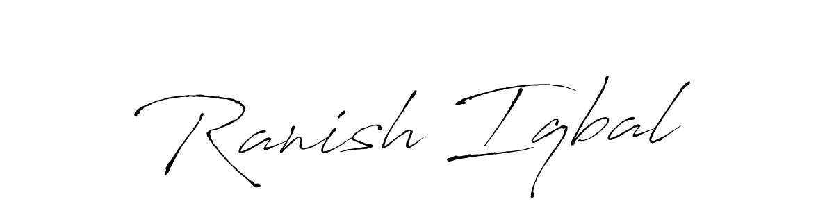 Check out images of Autograph of Ranish Iqbal name. Actor Ranish Iqbal Signature Style. Antro_Vectra is a professional sign style online. Ranish Iqbal signature style 6 images and pictures png