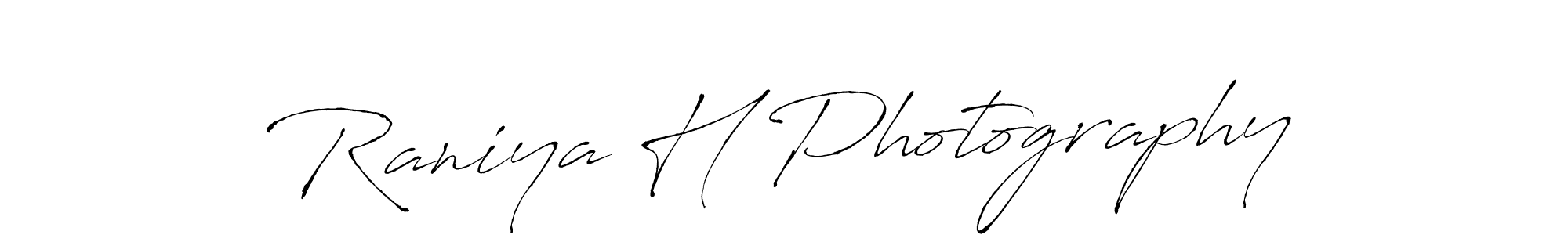 Antro_Vectra is a professional signature style that is perfect for those who want to add a touch of class to their signature. It is also a great choice for those who want to make their signature more unique. Get Raniya H Photography name to fancy signature for free. Raniya H Photography signature style 6 images and pictures png