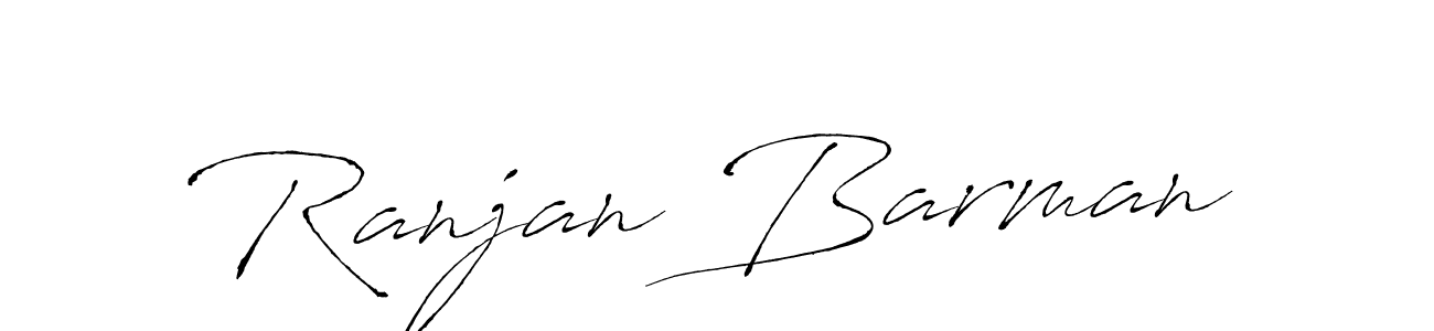 Ranjan Barman stylish signature style. Best Handwritten Sign (Antro_Vectra) for my name. Handwritten Signature Collection Ideas for my name Ranjan Barman. Ranjan Barman signature style 6 images and pictures png