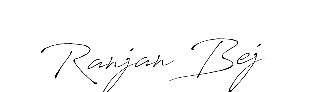 Design your own signature with our free online signature maker. With this signature software, you can create a handwritten (Antro_Vectra) signature for name Ranjan Bej. Ranjan Bej signature style 6 images and pictures png