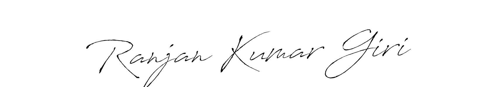 Create a beautiful signature design for name Ranjan Kumar Giri. With this signature (Antro_Vectra) fonts, you can make a handwritten signature for free. Ranjan Kumar Giri signature style 6 images and pictures png