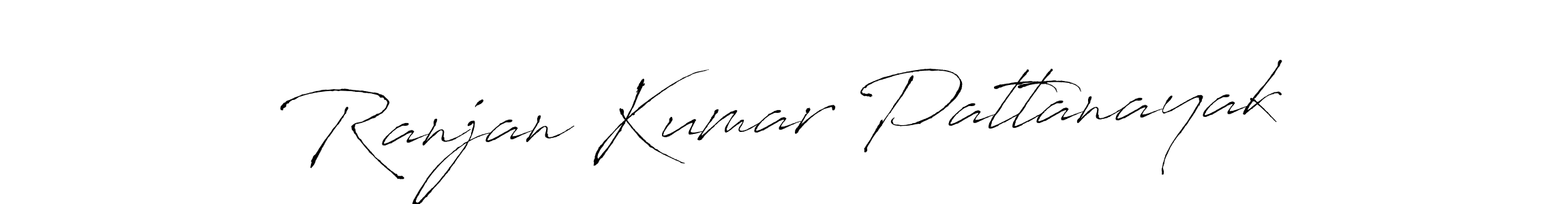 How to make Ranjan Kumar Pattanayak name signature. Use Antro_Vectra style for creating short signs online. This is the latest handwritten sign. Ranjan Kumar Pattanayak signature style 6 images and pictures png