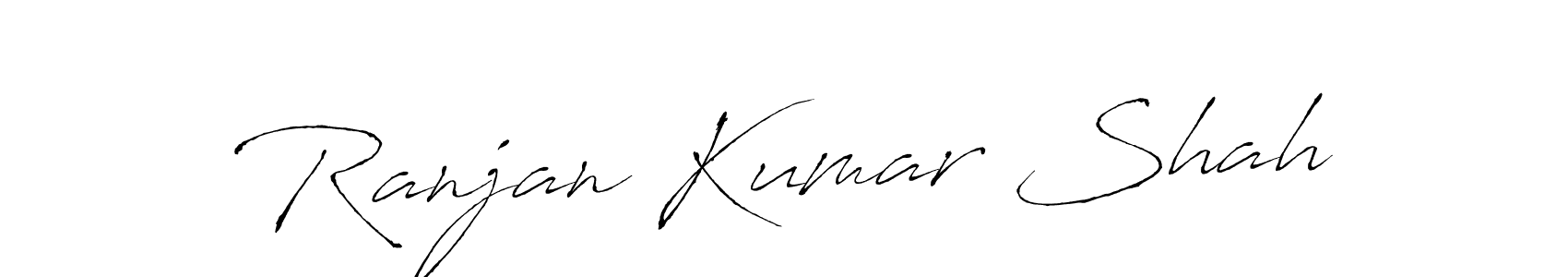 Antro_Vectra is a professional signature style that is perfect for those who want to add a touch of class to their signature. It is also a great choice for those who want to make their signature more unique. Get Ranjan Kumar Shah name to fancy signature for free. Ranjan Kumar Shah signature style 6 images and pictures png