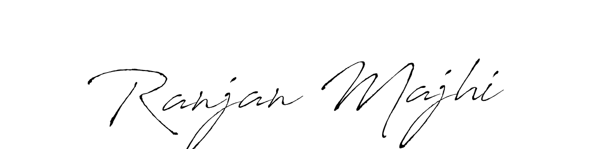 Create a beautiful signature design for name Ranjan Majhi. With this signature (Antro_Vectra) fonts, you can make a handwritten signature for free. Ranjan Majhi signature style 6 images and pictures png