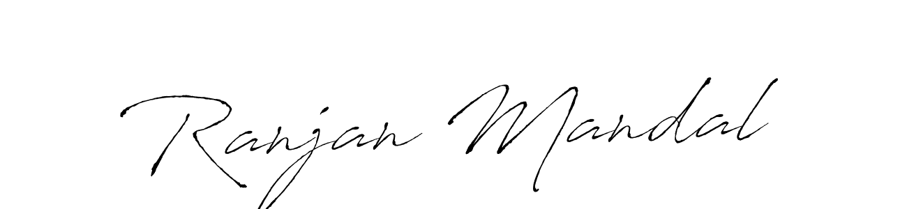 Use a signature maker to create a handwritten signature online. With this signature software, you can design (Antro_Vectra) your own signature for name Ranjan Mandal. Ranjan Mandal signature style 6 images and pictures png