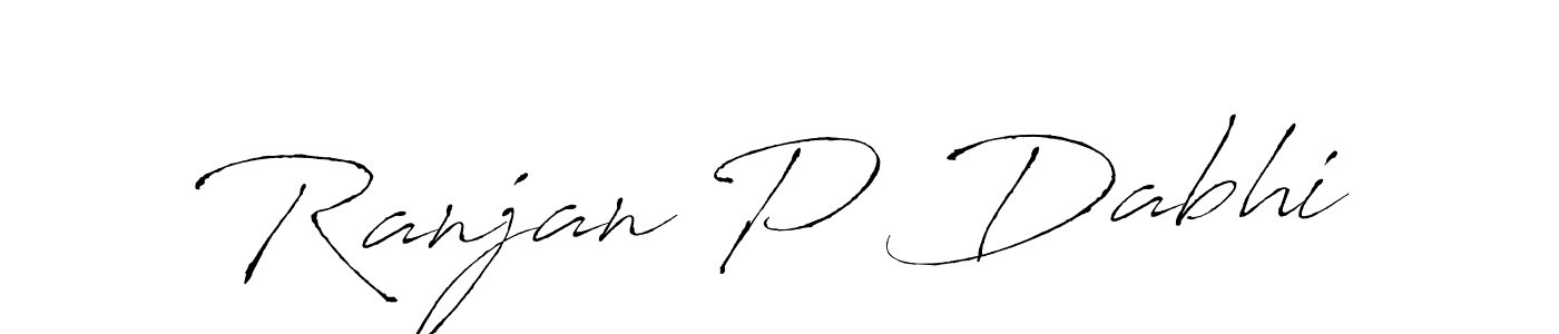 Also we have Ranjan P Dabhi name is the best signature style. Create professional handwritten signature collection using Antro_Vectra autograph style. Ranjan P Dabhi signature style 6 images and pictures png