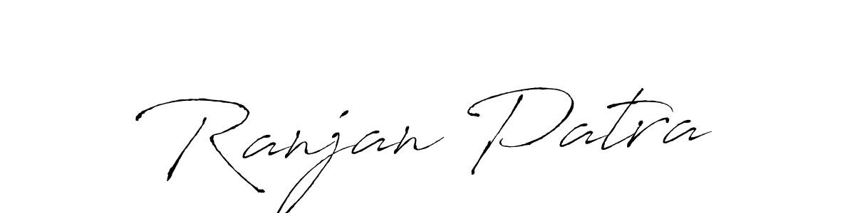 Ranjan Patra stylish signature style. Best Handwritten Sign (Antro_Vectra) for my name. Handwritten Signature Collection Ideas for my name Ranjan Patra. Ranjan Patra signature style 6 images and pictures png