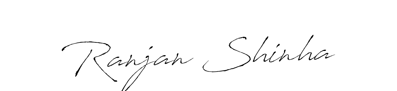 You should practise on your own different ways (Antro_Vectra) to write your name (Ranjan Shinha) in signature. don't let someone else do it for you. Ranjan Shinha signature style 6 images and pictures png