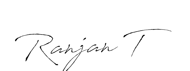 See photos of Ranjan T official signature by Spectra . Check more albums & portfolios. Read reviews & check more about Antro_Vectra font. Ranjan T signature style 6 images and pictures png