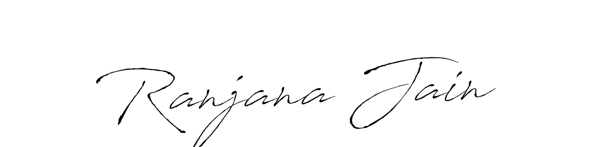 Make a beautiful signature design for name Ranjana Jain. Use this online signature maker to create a handwritten signature for free. Ranjana Jain signature style 6 images and pictures png