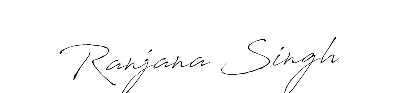 Also we have Ranjana Singh name is the best signature style. Create professional handwritten signature collection using Antro_Vectra autograph style. Ranjana Singh signature style 6 images and pictures png