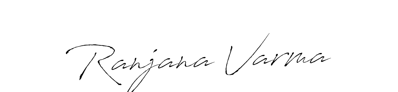 Ranjana Varma stylish signature style. Best Handwritten Sign (Antro_Vectra) for my name. Handwritten Signature Collection Ideas for my name Ranjana Varma. Ranjana Varma signature style 6 images and pictures png