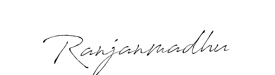 if you are searching for the best signature style for your name Ranjanmadhu. so please give up your signature search. here we have designed multiple signature styles  using Antro_Vectra. Ranjanmadhu signature style 6 images and pictures png