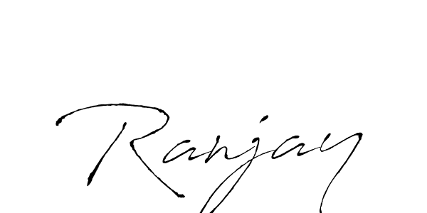 The best way (Antro_Vectra) to make a short signature is to pick only two or three words in your name. The name Ranjay include a total of six letters. For converting this name. Ranjay signature style 6 images and pictures png