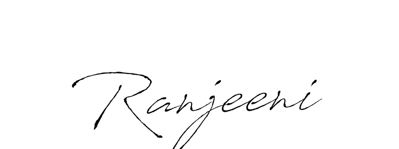 Create a beautiful signature design for name Ranjeeni. With this signature (Antro_Vectra) fonts, you can make a handwritten signature for free. Ranjeeni signature style 6 images and pictures png