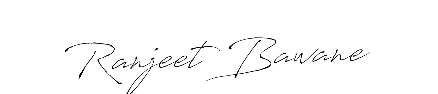 How to make Ranjeet Bawane signature? Antro_Vectra is a professional autograph style. Create handwritten signature for Ranjeet Bawane name. Ranjeet Bawane signature style 6 images and pictures png