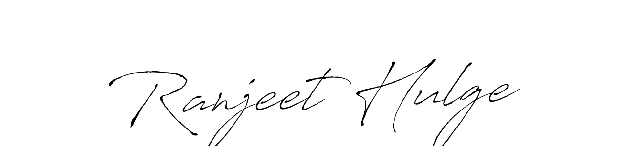 How to make Ranjeet Hulge signature? Antro_Vectra is a professional autograph style. Create handwritten signature for Ranjeet Hulge name. Ranjeet Hulge signature style 6 images and pictures png