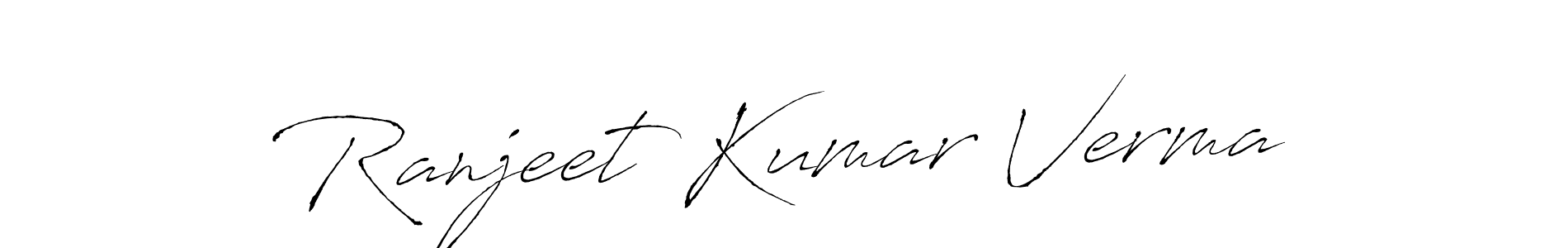 You can use this online signature creator to create a handwritten signature for the name Ranjeet Kumar Verma. This is the best online autograph maker. Ranjeet Kumar Verma signature style 6 images and pictures png