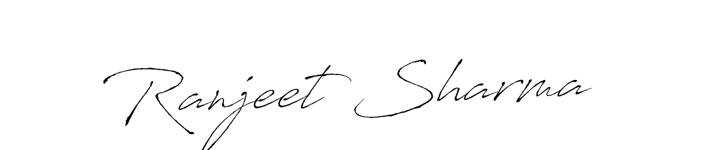 How to Draw Ranjeet Sharma signature style? Antro_Vectra is a latest design signature styles for name Ranjeet Sharma. Ranjeet Sharma signature style 6 images and pictures png