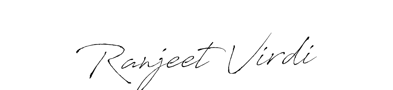 Make a short Ranjeet Virdi signature style. Manage your documents anywhere anytime using Antro_Vectra. Create and add eSignatures, submit forms, share and send files easily. Ranjeet Virdi signature style 6 images and pictures png