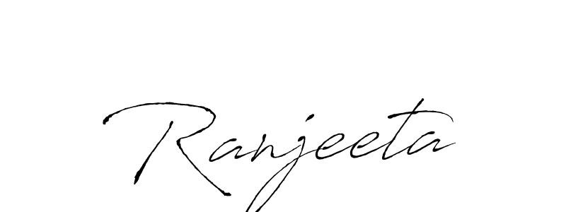 Also we have Ranjeeta name is the best signature style. Create professional handwritten signature collection using Antro_Vectra autograph style. Ranjeeta signature style 6 images and pictures png