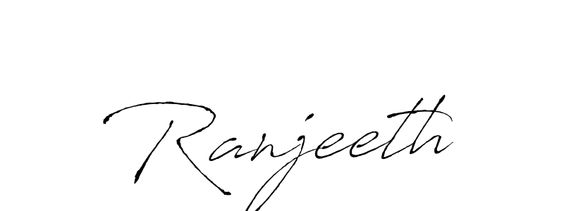 How to make Ranjeeth signature? Antro_Vectra is a professional autograph style. Create handwritten signature for Ranjeeth name. Ranjeeth signature style 6 images and pictures png